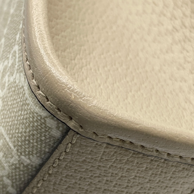 グッチ GUCCI インターロッキングG ミニトート 671623 ベージュ　ゴールド金具 GGスプリーム レディース ショルダーバッグ