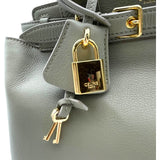 セリーヌ CELINE ティーンコンティバッグ 114543 グリーン GD金具 レザー レディース ショルダーバッグ