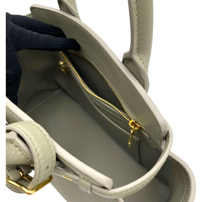 セリーヌ CELINE ティーンコンティバッグ 114543 グリーン GD金具 レザー レディース ショルダーバッグ