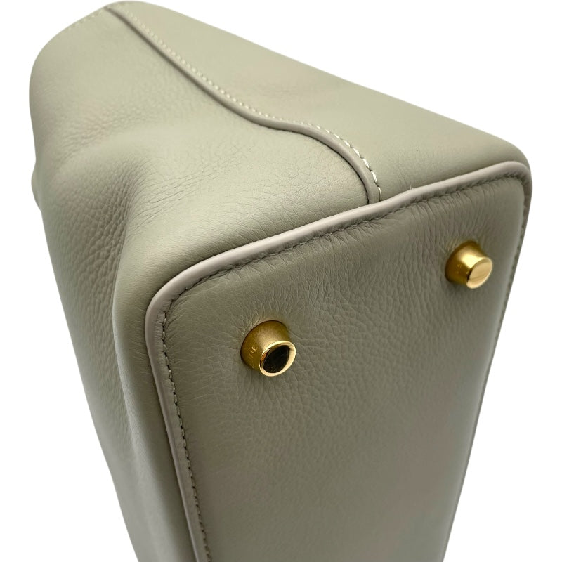 セリーヌ CELINE ティーンコンティバッグ 114543 グリーン GD金具 レザー レディース ショルダーバッグ