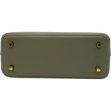 セリーヌ CELINE ティーンコンティバッグ 114543 グリーン GD金具 レザー レディース ショルダーバッグ