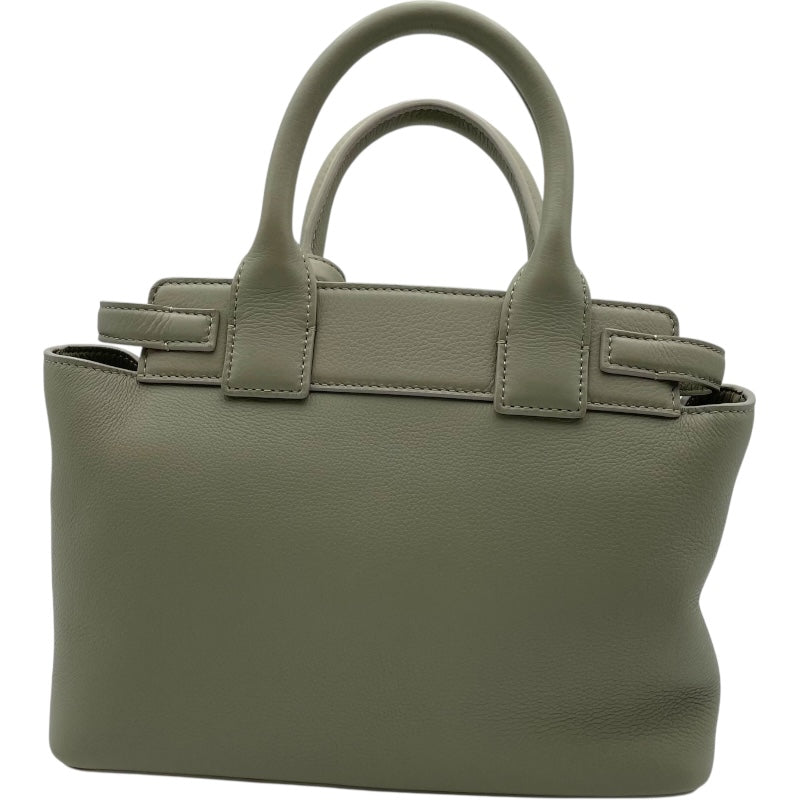 セリーヌ CELINE ティーンコンティバッグ 114543 グリーン GD金具 レザー レディース ショルダーバッグ