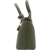 セリーヌ CELINE ティーンコンティバッグ 114543 グリーン GD金具 レザー レディース ショルダーバッグ