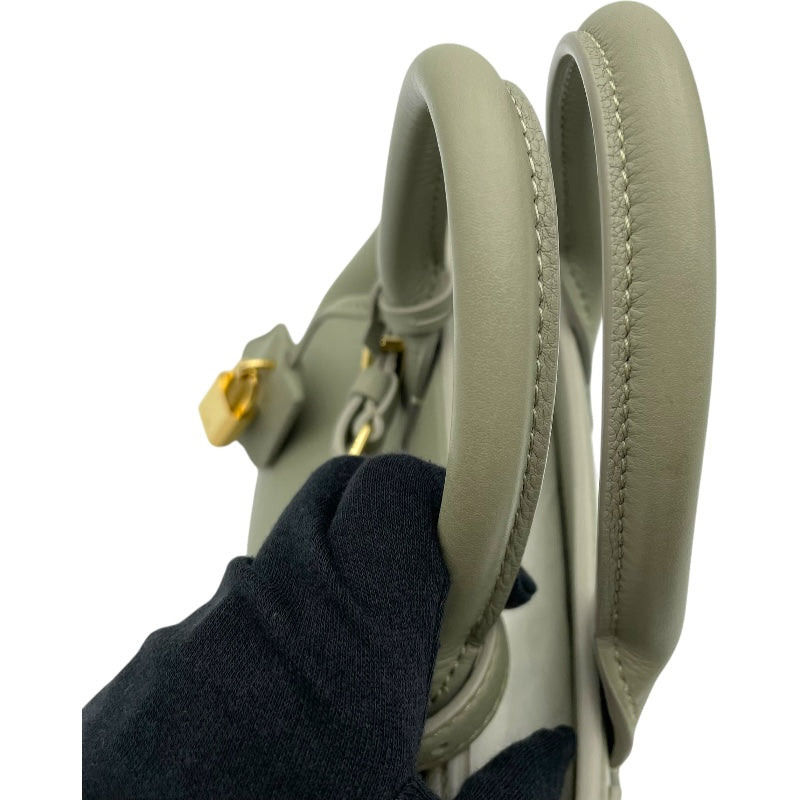 セリーヌ CELINE ティーンコンティバッグ 114543 グリーン GD金具 レザー レディース ショルダーバッグ