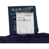 エルメス HERMES リバーシブル スカーフ ネイビー・オレンジ シルク・カシミヤ レディース スカーフ