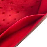 エルメス HERMES コンスタンス3ミニ C刻印 ブーゲンビリア SV金具 オーストリッチ レディース ショルダーバッグ