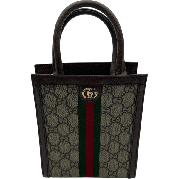 グッチ GUCCI オフィディア ミニバッグ 772317 ブラウン GGスプリーヌ レディース ハンドバッグ