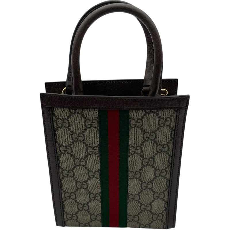 グッチ GUCCI オフィディア ミニバッグ 772317 ブラウン GGスプリーヌ レディース ハンドバッグ