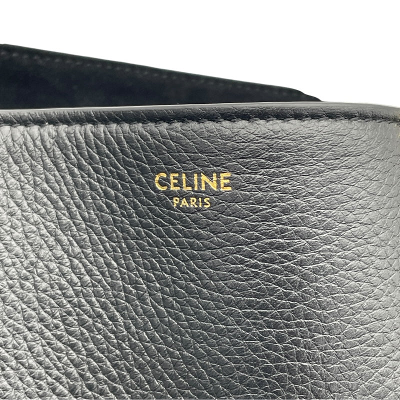 セリーヌ CELINE アニタ ブラック レザー レディース ハンドバッグ