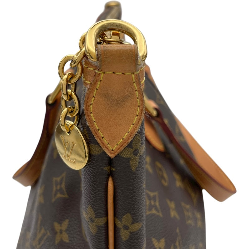 ルイ・ヴィトン LOUIS VUITTON パレルモPM M40145 ブラウン モノグラムキャンバス レディース トートバッグ