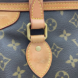 ルイ・ヴィトン LOUIS VUITTON パレルモPM M40145 ブラウン モノグラムキャンバス レディース トートバッグ