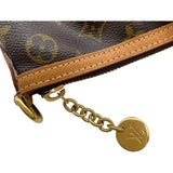 ルイ・ヴィトン LOUIS VUITTON パレルモPM M40145 ブラウン モノグラムキャンバス レディース トートバッグ