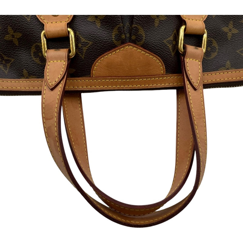 ルイ・ヴィトン LOUIS VUITTON パレルモPM M40145 ブラウン モノグラムキャンバス レディース トートバッグ