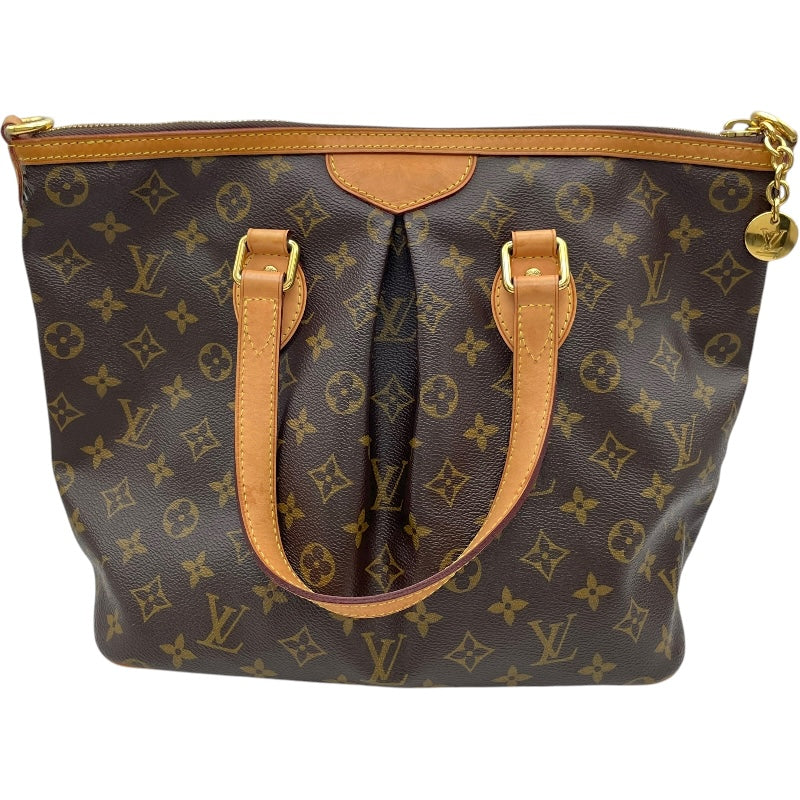 ルイ・ヴィトン LOUIS VUITTON パレルモPM M40145 ブラウン モノグラムキャンバス レディース トートバッグ