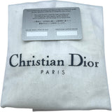 クリスチャン・ディオール Christian Dior トロッターサドルバッグ ネイビー キャンバス レディース ショルダーバッグ