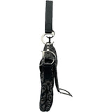 クリスチャン・ディオール Christian Dior トロッター サドルバッグ ブラック SV金具 トロッターキャンバス・レザー レディース ハンドバッグ