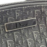 クリスチャン・ディオール Christian Dior ストリートシックミニハンドバッグ ブラック SV金具 トロッターキャンバス・レザー レディース ハンドバッグ