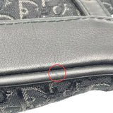 クリスチャン・ディオール Christian Dior ストリートシックミニハンドバッグ ブラック SV金具 トロッターキャンバス・レザー レディース ハンドバッグ