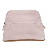 エルメス HERMES ボリードポーチ16 ライトピンク SV金具 トワル レディース ポーチ