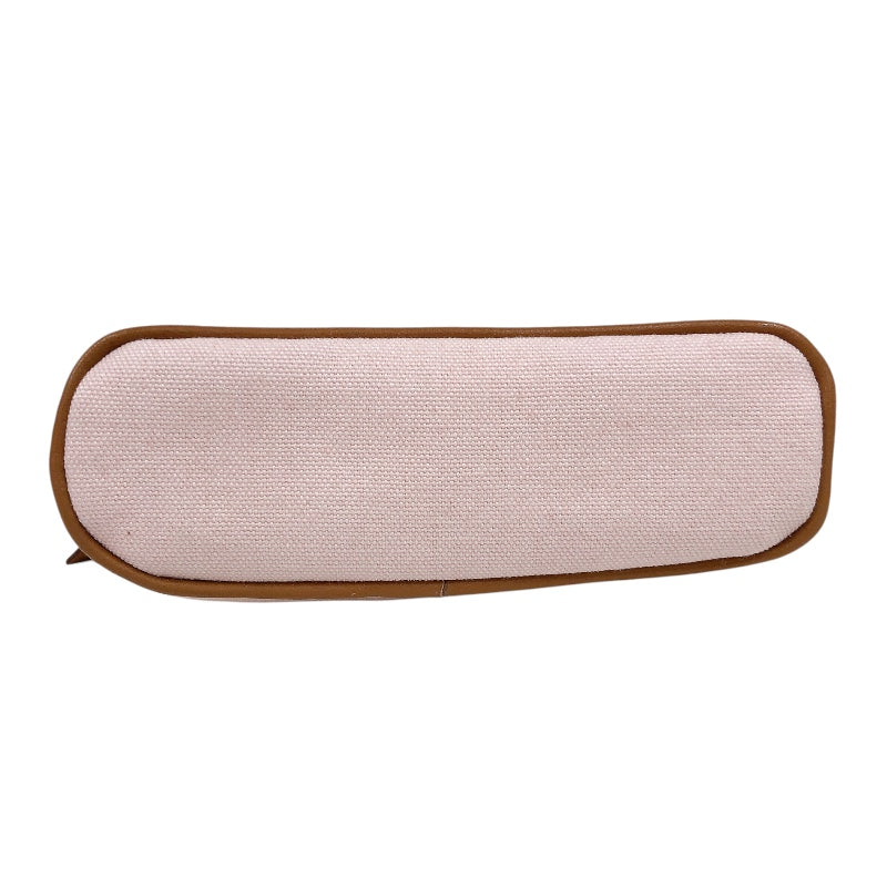 エルメス HERMES ボリードポーチ16 ライトピンク SV金具 トワル レディース ポーチ