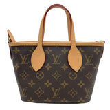 ルイ・ヴィトン LOUIS VUITTON ネヴァーフルBB M46786 ブラウンxローズペオニー モノグラムキャンバス レディース ショルダーバッグ
