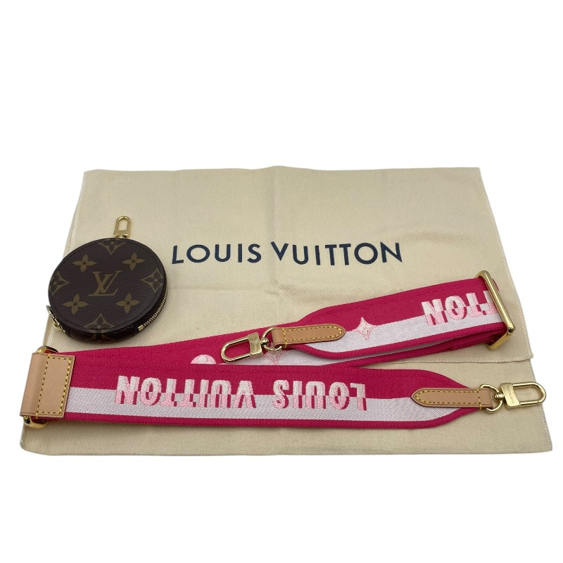 ルイ・ヴィトン LOUIS VUITTON ネヴァーフルBB M46786 ブラウンxローズペオニー モノグラムキャンバス レディース ショルダーバッグ