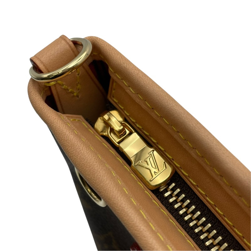 ルイ・ヴィトン LOUIS VUITTON ネヴァーフルBB M46786 ブラウンxローズペオニー モノグラムキャンバス レディース ショルダーバッグ