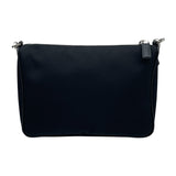 プラダ PRADA Re-Nylon サフィアーノショルダーバッグ 2VH113 ブラック ナイロン レディース ショルダーバッグ