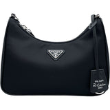 プラダ PRADA Re-Edition ショルダー 1BH204 ブラック SV金具 ナイロン レディース ショルダーバッグ