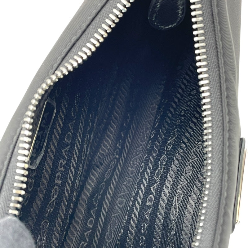 プラダ PRADA Re-Edition ショルダー 1BH204 ブラック SV金具 ナイロン レディース ショルダーバッグ