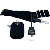 プラダ PRADA Re-Edition ショルダー 1BH204 ブラック SV金具 ナイロン レディース ショルダーバッグ