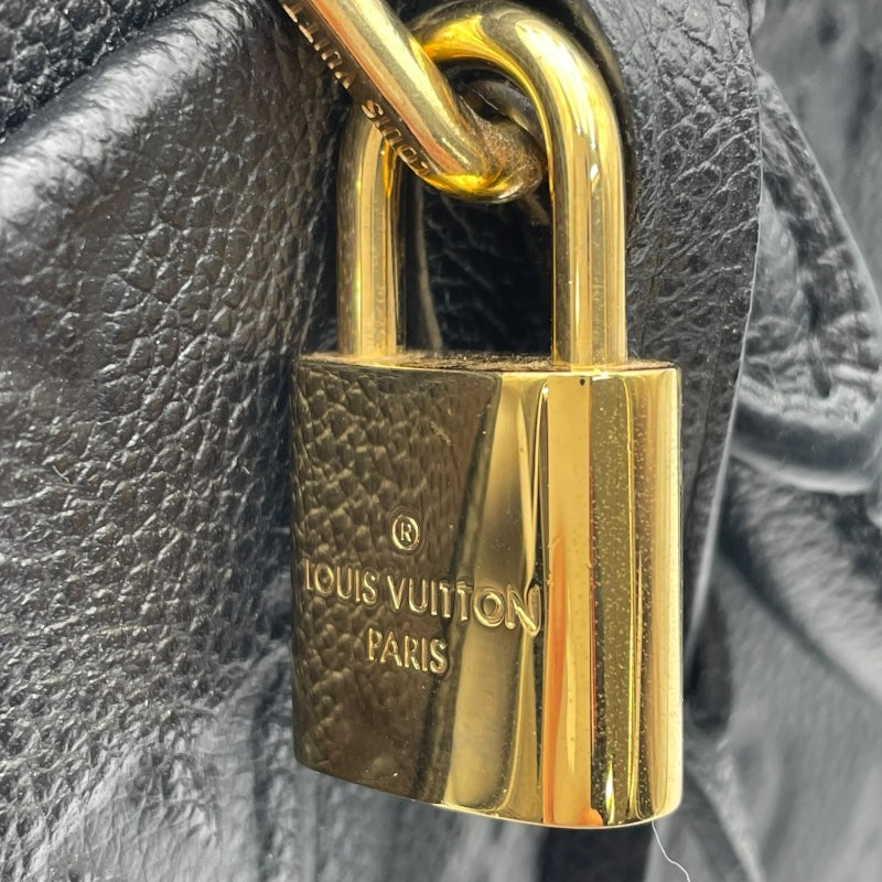 ルイ・ヴィトン LOUIS VUITTON スピーディ・バンドリエール25 M42401 ブラック モノグラム・アンプラント レディース ハンドバッグ