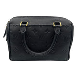 ルイ・ヴィトン LOUIS VUITTON スピーディ・バンドリエール25 M42401 ブラック モノグラム・アンプラント レディース ハンドバッグ