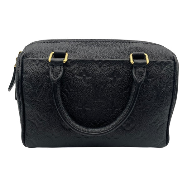 ルイ・ヴィトン LOUIS VUITTON スピーディ・バンドリエール25 M42401 ブラック モノグラム・アンプラント レディース ハンドバッグ