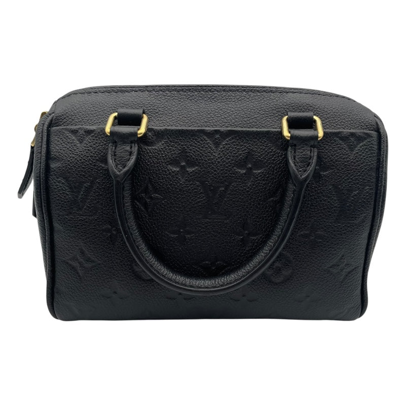 ルイ・ヴィトン LOUIS VUITTON スピーディ・バンドリエール25 M42401 ブラック モノグラム・アンプラント レディース ハンドバッグ