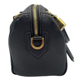 ルイ・ヴィトン LOUIS VUITTON スピーディ・バンドリエール25 M42401 ブラック モノグラム・アンプラント レディース ハンドバッグ