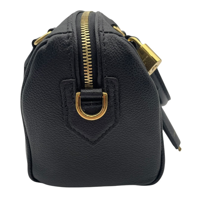 ルイ・ヴィトン LOUIS VUITTON スピーディ・バンドリエール25 M42401 ブラック モノグラム・アンプラント レディース ハンドバッグ