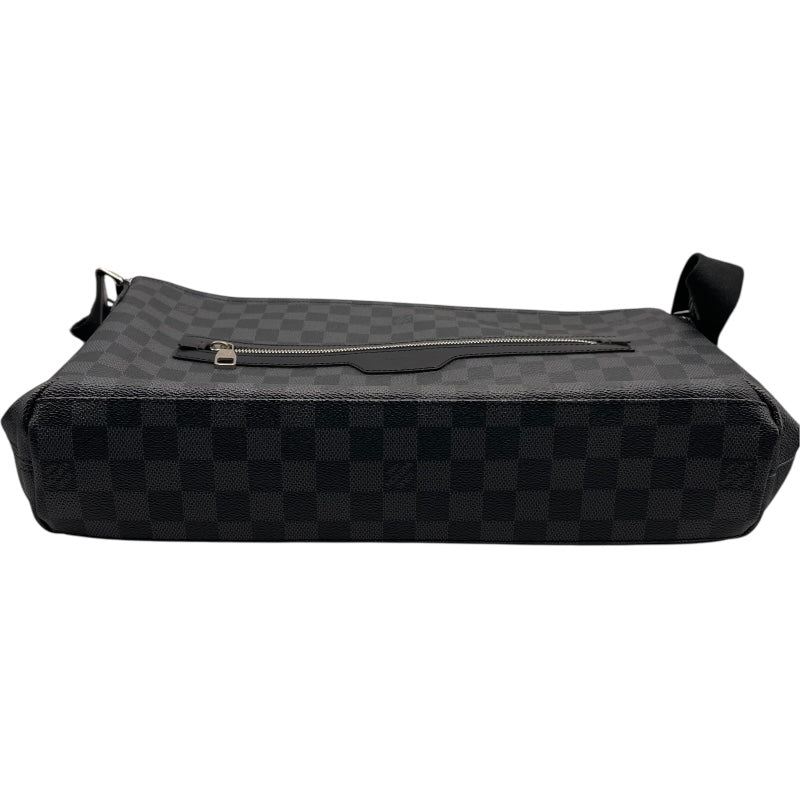 ルイ・ヴィトン LOUIS VUITTON ミックMM N41106 ブラック ダミエ・グラフィット レディース ショルダーバッグ