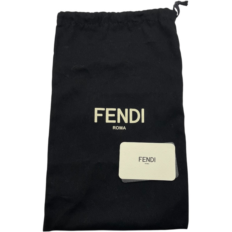 フェンディ FENDI ズッカ柄ボディバッグ 7M0346 ブラウン PVC/レザー レディース ショルダーバッグ