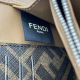 フェンディ FENDI ズッカ柄ボディバッグ 7M0346 ブラウン PVC/レザー レディース ショルダーバッグ