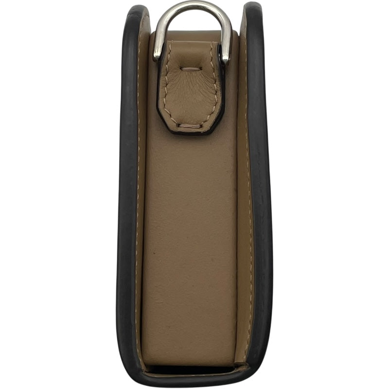 フェンディ FENDI ズッカ柄ボディバッグ 7M0346 ブラウン PVC/レザー レディース ショルダーバッグ