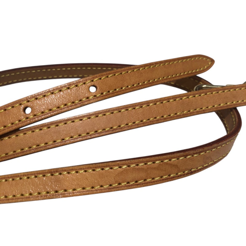 ルイ・ヴィトン LOUIS VUITTON ストラップ ベージュ レザー レディース ストラップ