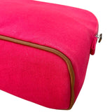 エルメス HERMES ボリードポーチMM ハイビスカス SV金具 トワル レディース ポーチ