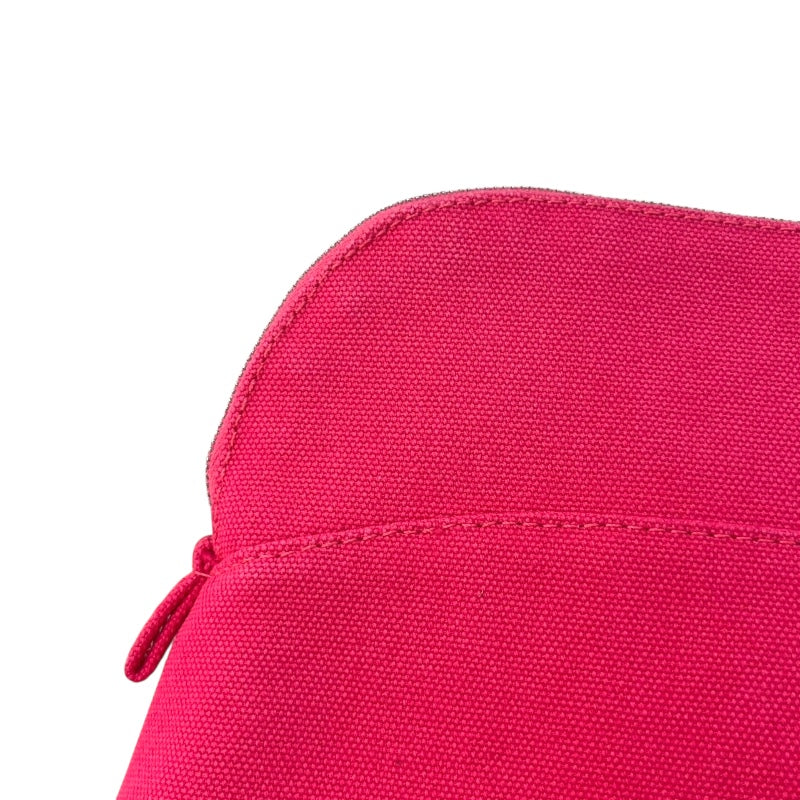 エルメス HERMES ボリードポーチMM ハイビスカス SV金具 トワル レディース ポーチ