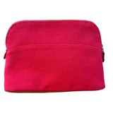 エルメス HERMES ボリードポーチMM ハイビスカス SV金具 トワル レディース ポーチ