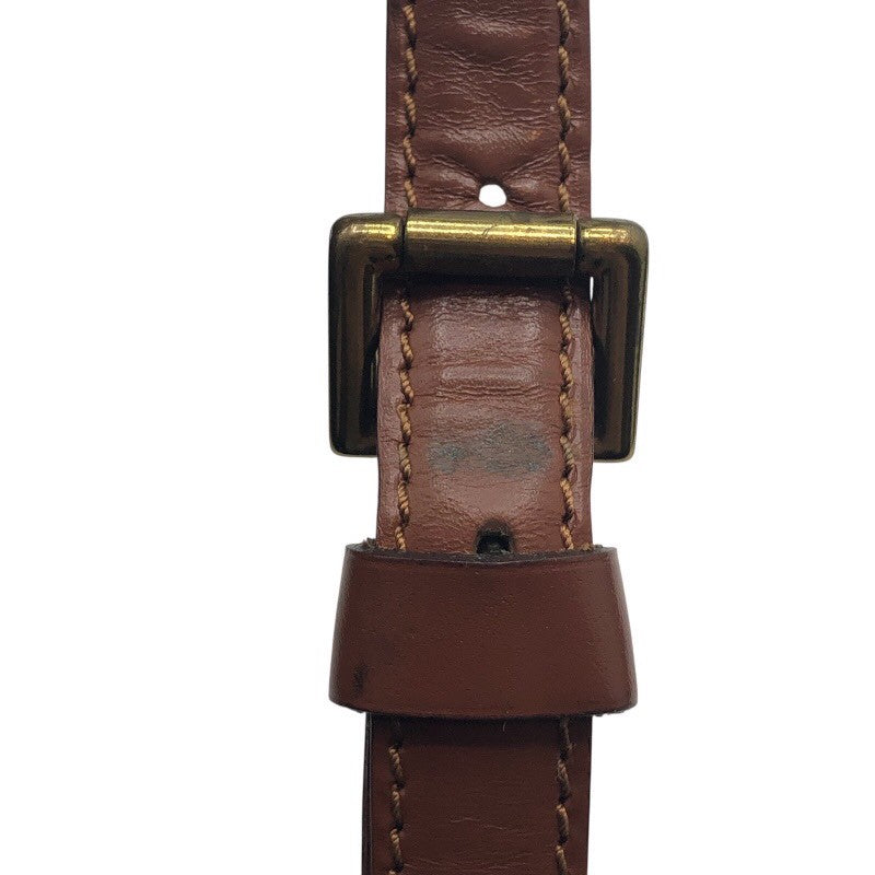 ルイ・ヴィトン LOUIS VUITTON ストラップ ブラウン レザー レディース ストラップ