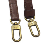 ルイ・ヴィトン LOUIS VUITTON ストラップ ブラウン レザー レディース ストラップ