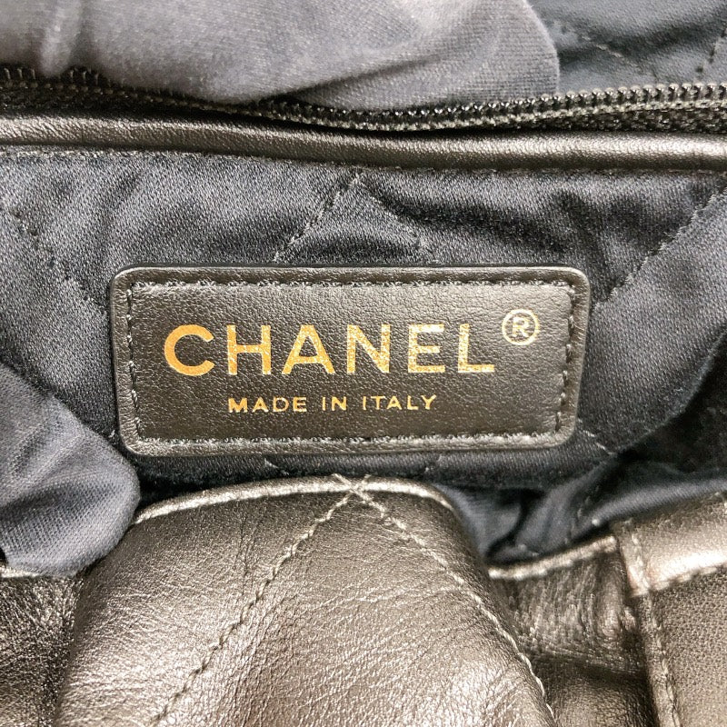 シャネル CHANEL CHANEL22 バックパック AS3313 ブラック レディース リュック・デイパック