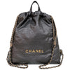 シャネル CHANEL CHANEL22 バックパック AS3313 ブラック レディース リュック・デイパック