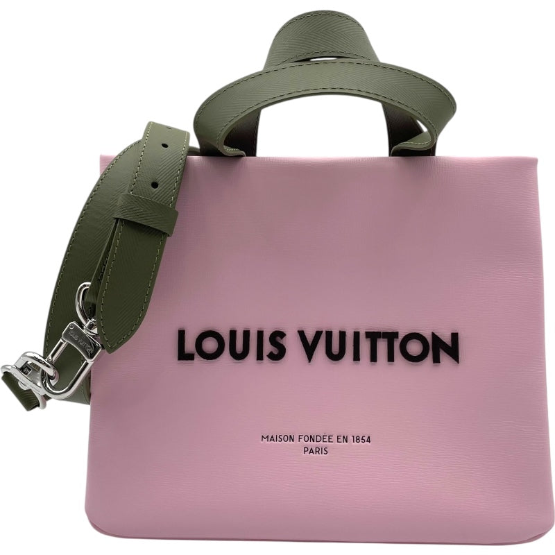 ルイ・ヴィトン LOUIS VUITTON ショッパー･トートMINI M15239 ピンク カウハイドレザー レディース トートバッグ